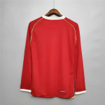 2006-07 Manchester United Retro Jersey Long Sleeve Home